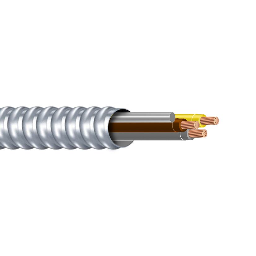 MCAL Cable - Stranded, Brown/Yellow/Gray, 12/3, 250 Feet Spooled
